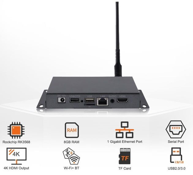 Odoo image and text block