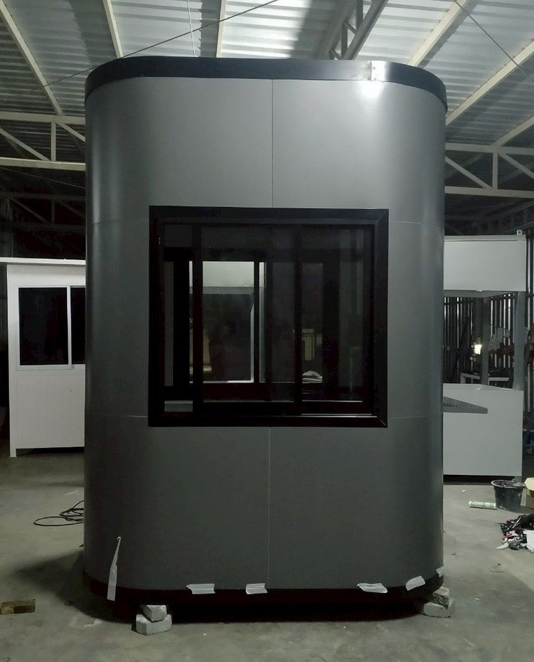 ป้อมยามสำเร็จรูป ทรงโค้ง