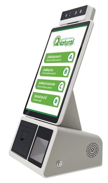 เครื่องกดคิว จอสัมผัส 10 นิ้ว Android OS