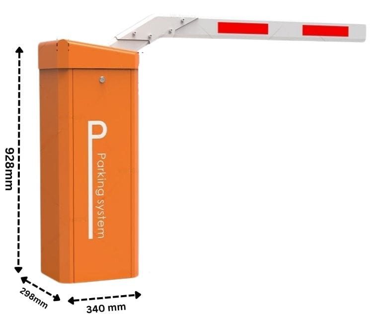 ขนาด ไม้กั้นรถยนต์ CPG140
