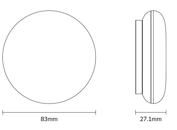 ขนาดเครื่องนับคนติดเพดาน
