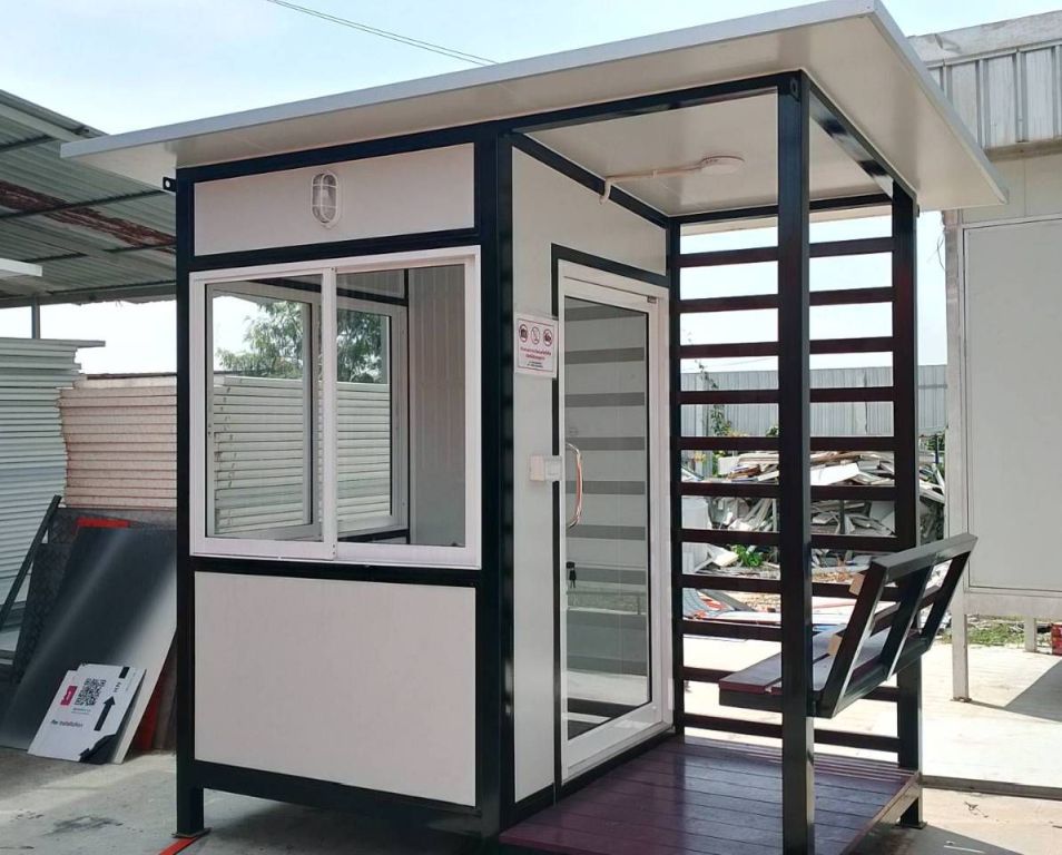 GB21 ป้อมยาม แบบมีที่นั่ง