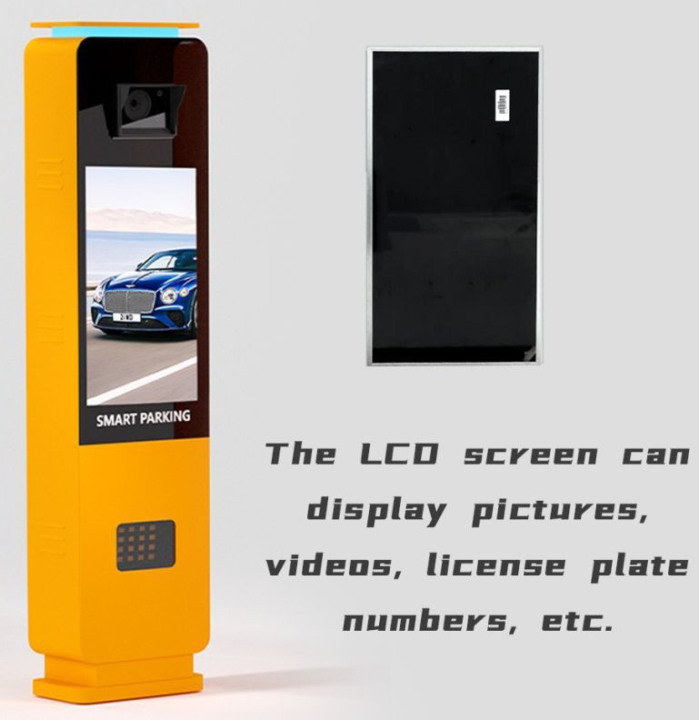 กล้องอ่านทะเบียน all in one แบบมีจอ lcd