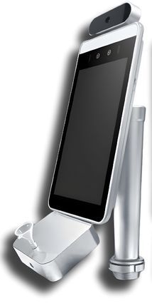 เครื่องสแกนใบหน้าแบบ ตรวจวัดแอลกอฮอล์ พร้อมวัดอุณหภูมิ