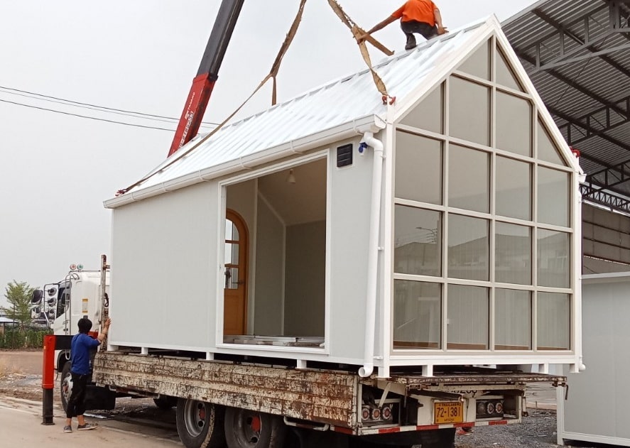 TEH-CH17-6030:บ้าน/ร้านค้าสำเร็จรูป ทรงนอร์ดิก