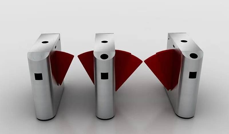 TS-WB1SP-T:ประตูปีกผีเสื้อ Flap Barrier (Two Movement)