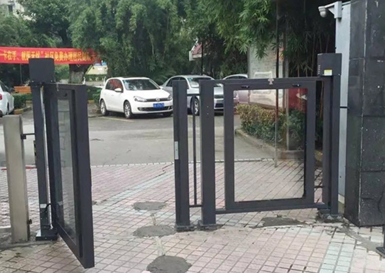 ATG-SW03:ประตูสวิง auto swing gate ทางเข้าออก