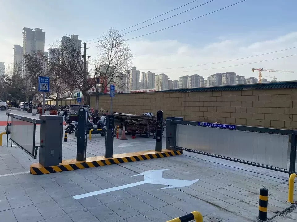 TE-SIL02:เกาะกลางสำเร็จรูป สำหรับติดตั้งไม้กั้นรถ ประตูกั้นคน