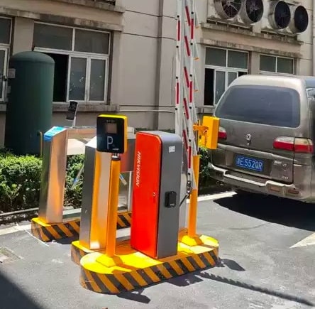 TE-SIL02:เกาะกลางสำเร็จรูป สำหรับติดตั้งไม้กั้นรถ ประตูกั้นคน