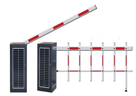 CP-CPG26:ไม้กั้นรถยนต์แบบโซล่าเซลล์ Solar Cell Gate Barrier