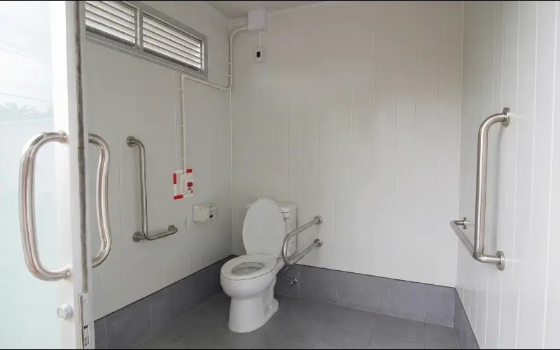 TEH-TL21:ห้องน้ำสำเร็จรูป สำหรับคนพิการ