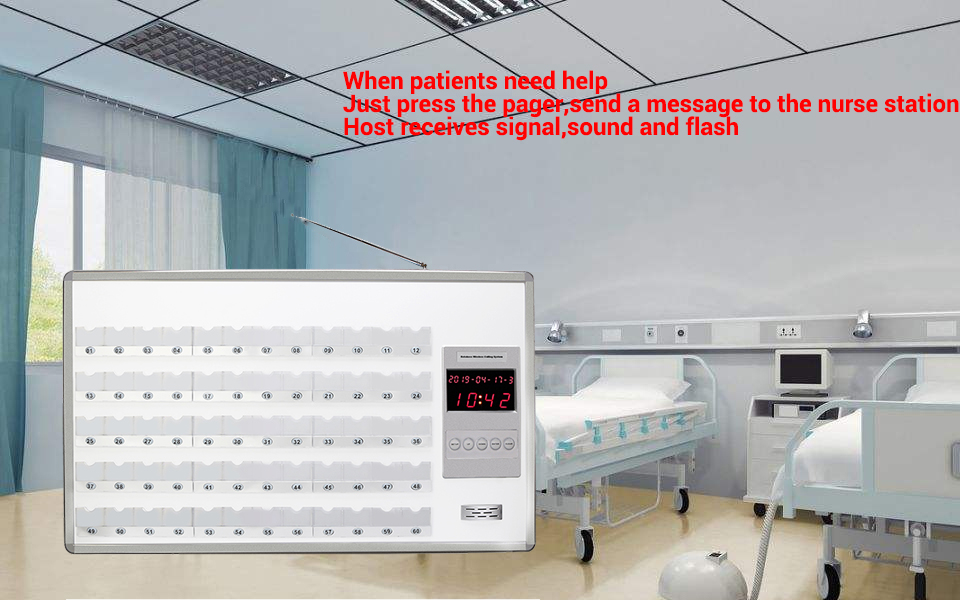QS-QNC01-R25:Nurse Calling ระบบเรียกพยาบาล 24เตียง