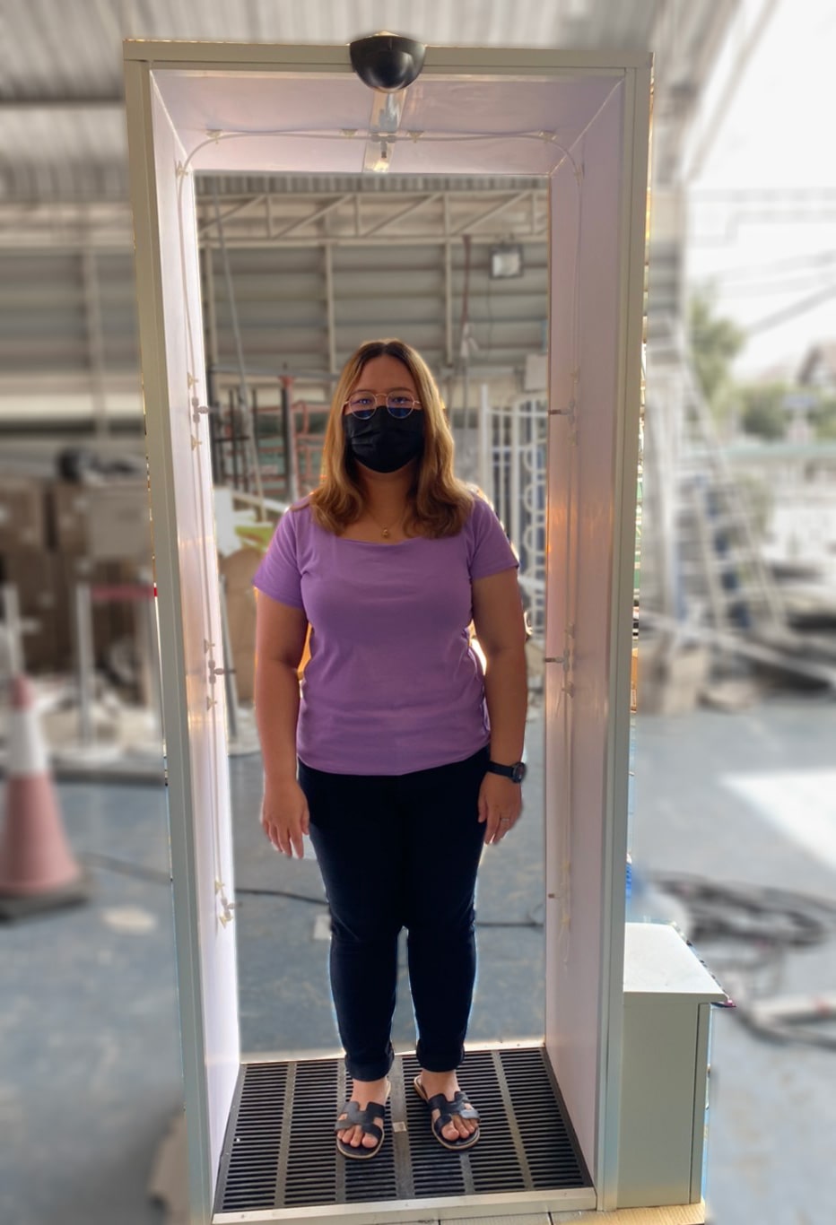 TEH-SP03-0805:ซุ้มพ่นน้ำยา