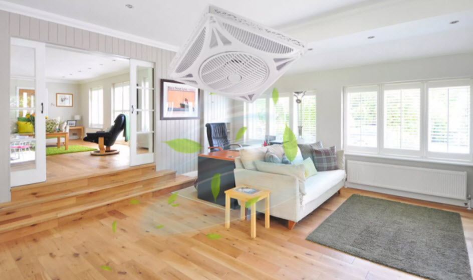 TEH-GB-FAN3:พัดลมเพดานแบบบาง