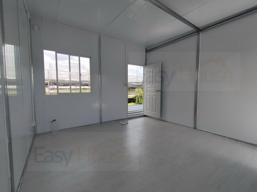 TEH-LRD06-3636C:บ้านพักคนงาน แบบห้องแถว 3.6*3.6