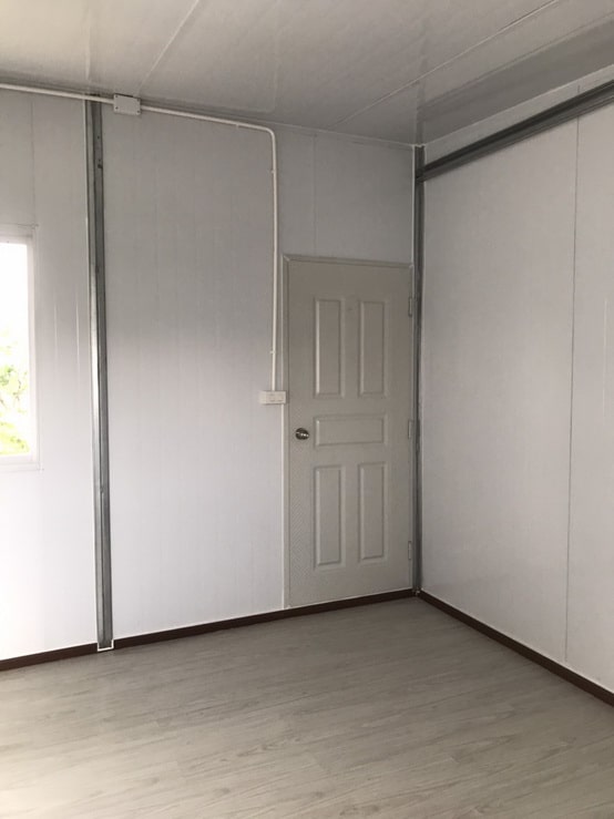 TEH-LRD06-3636C:บ้านพักคนงาน แบบห้องแถว 3.6*3.6