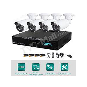 กล้อง CVI Visitor 4-Channel 1080p HDD 2TB iVMS DMSS App