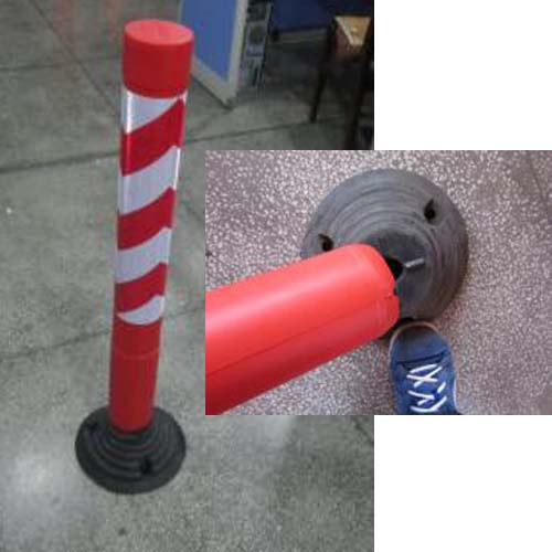 TE-JSZ-001:เสาหลักอ่อน เสาล้มลุก PE Rebounded Post