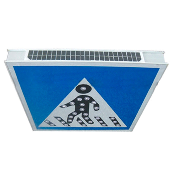 TE-SNB03:ป้ายเขตทางข้าม+Build-in Solar