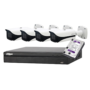 กล้อง IP Visitor 4-Channel 4MP PoE AI Detection HDD 2TB