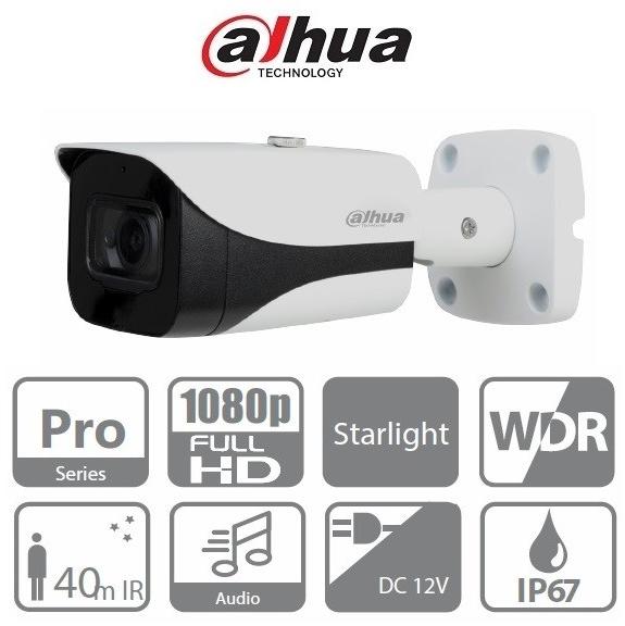 CCTV-HAC-HFW2241E:CVI Starlight 2MP