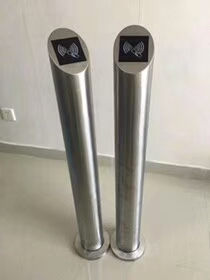 ACS-RD2:เสาสแตนเลส เครื่องทาบบัตร / switch