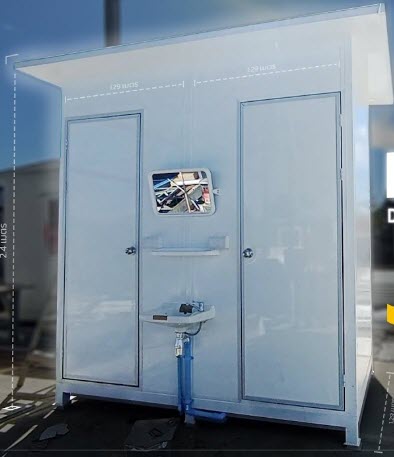 TEH-TL08x2-1212:ห้องน้ำสำเร็จรูป ตู้คู่ Double Toilet