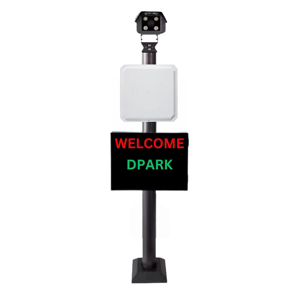 กล้องอ่านป้ายทะเบียน + RFID Reader แบบ Online