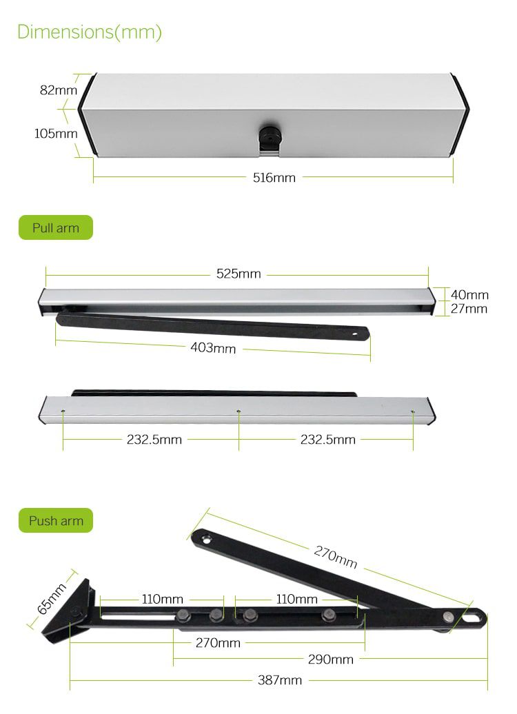 ประตูบานผลักไฟฟ้า