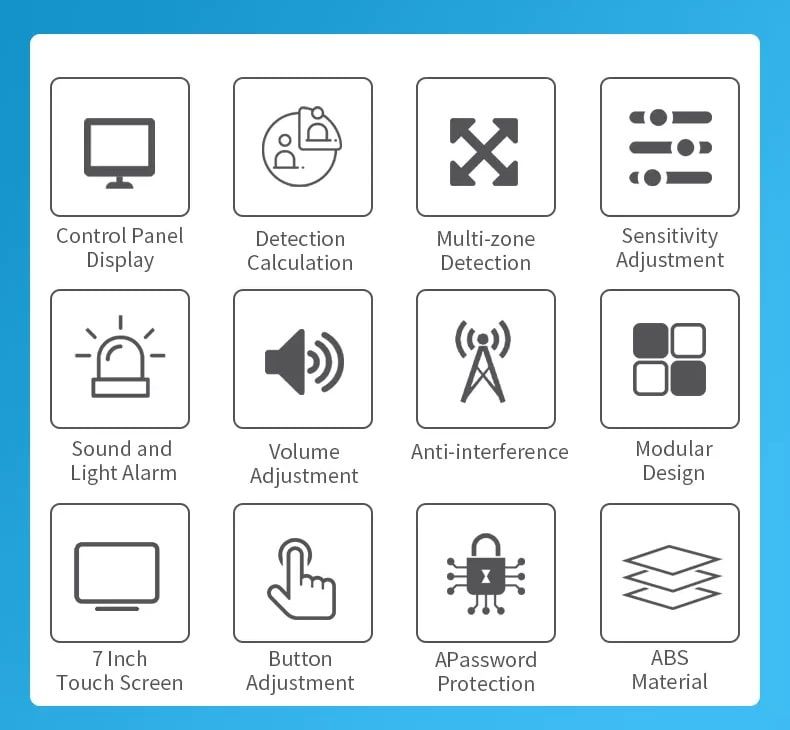 feature ของเครื่องตรวจโลหะ