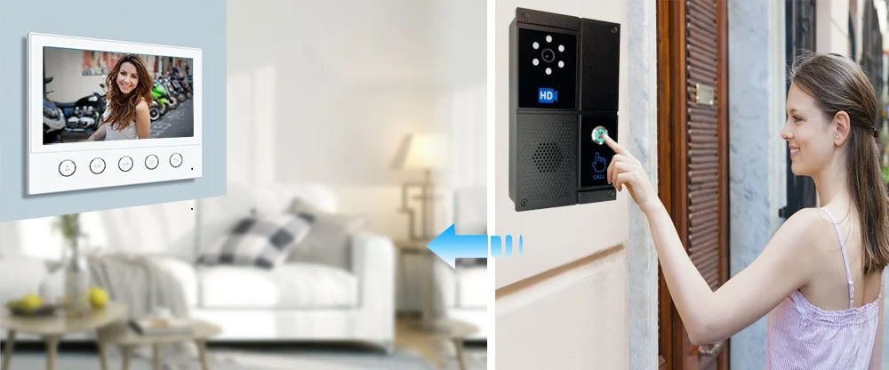 การใช้งานเป็น door phone สำหรับคอนโด