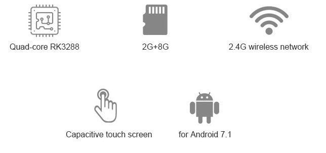 สเปคเครื่องแลกบัตร android