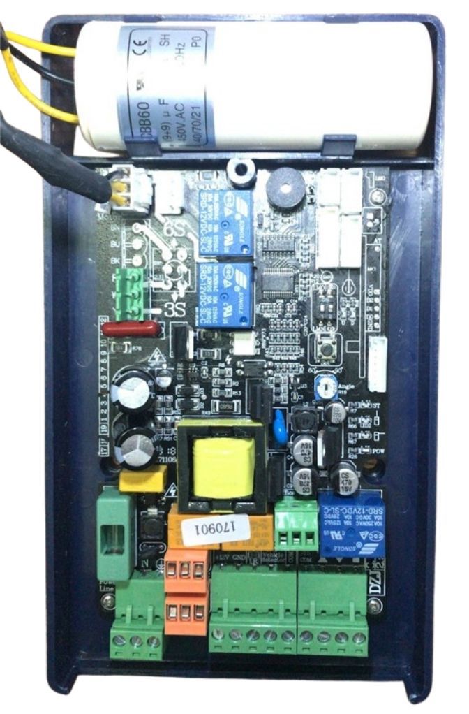 บอร์ดไม้กั้นแบบ AC Motor