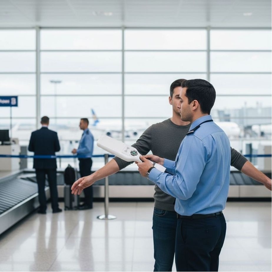 เครื่องตรวจโลหะ แสกนตัว