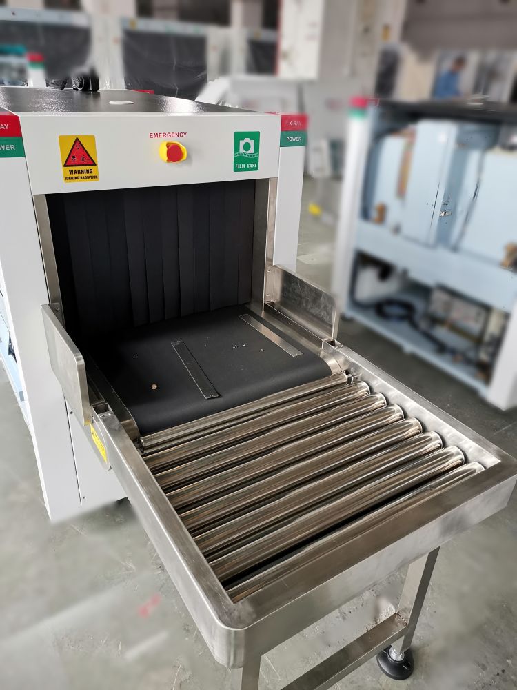 สายพาน conveyer เครื่องสแกนกระเป๋า สัมภาระ