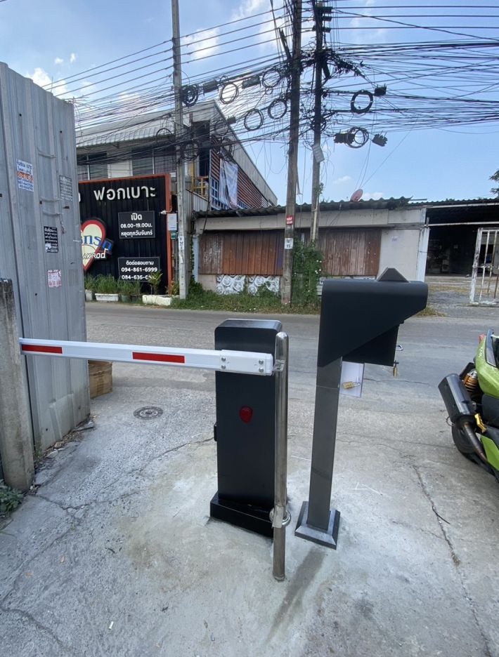 ติดตั้ง CP-CPG424 ใช้กับคีย์การ์ด และ หยอดเหรียญ สำหรับ มอเตอร์ไซต์