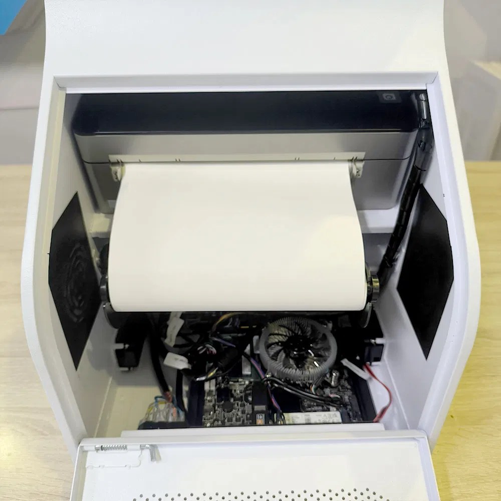 KDS-028 ภายในเครื่อง เครื่องพิมพ์สลิปในตัวและเมนบอร์ด