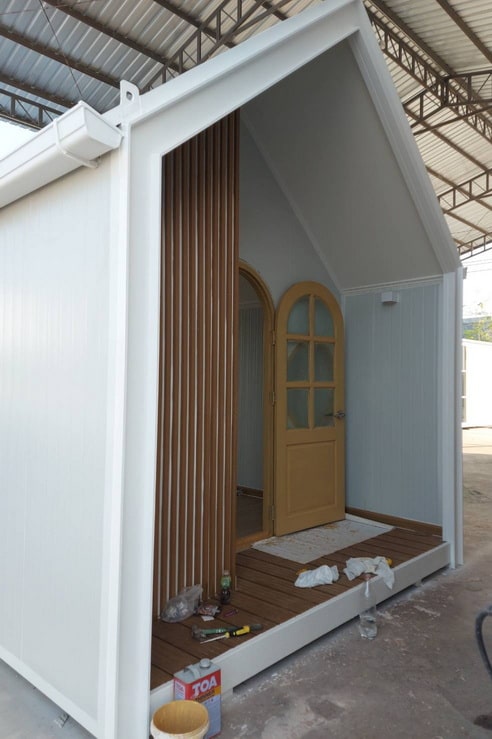 TEH-CH17-6030:บ้าน/ร้านค้าสำเร็จรูป ทรงนอร์ดิก