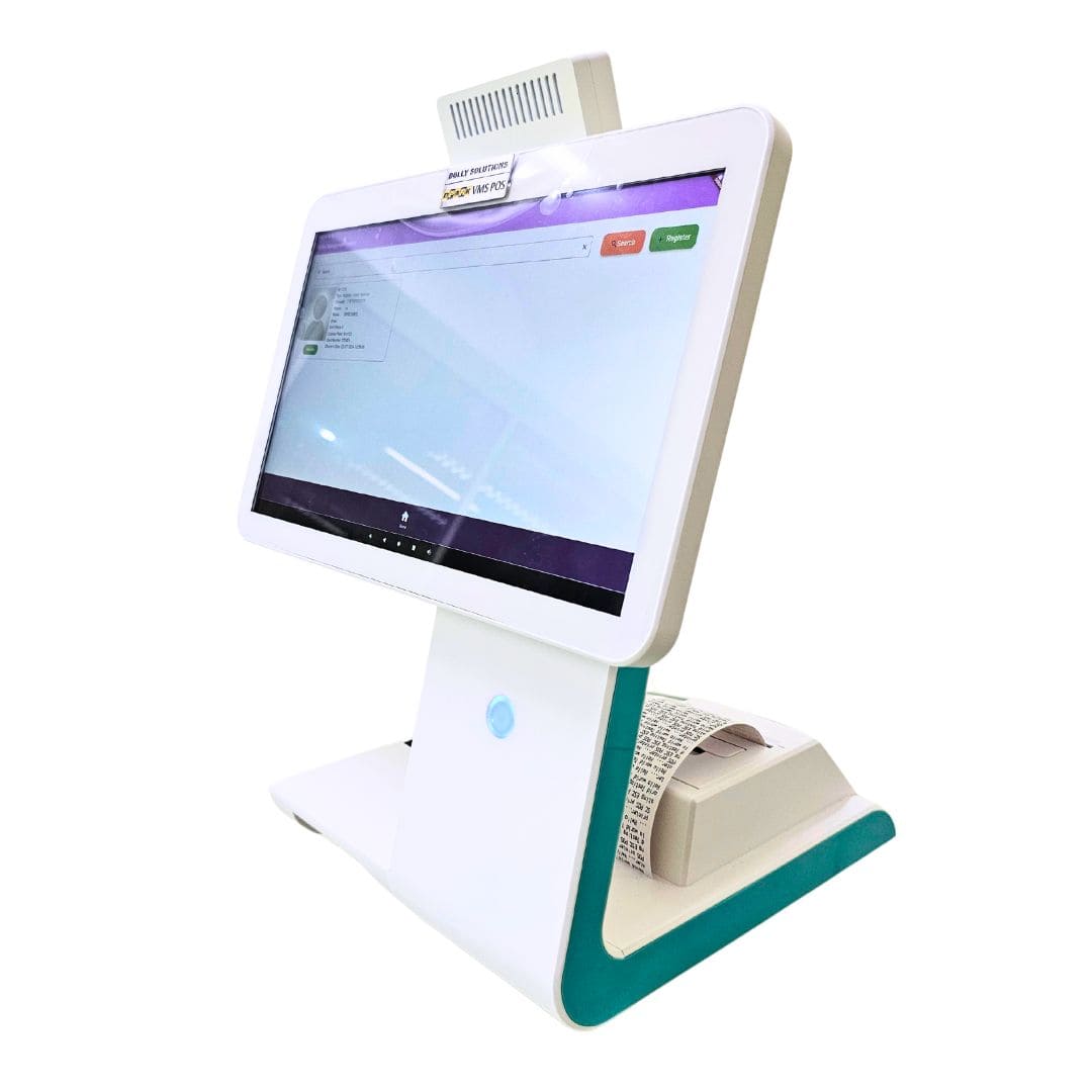 SW-VMS04:VMS POS เครื่องบันทึกผู้มาติดต่อ แบบตั้งโต๊ะ