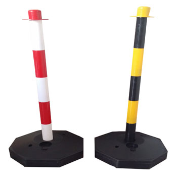 TE-JSZ-105:Plastic bollard เสาจราจรพลาสติก