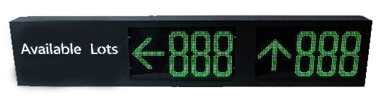 CGD-TT-DP:Indoor Direction Display ป้ายแสดงจำนวน และ ทิศทาง