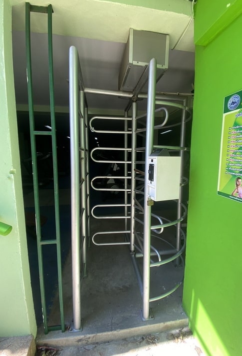TS-FHT2:Full Height Turnstile เหล็ก หยอดเหรียญ