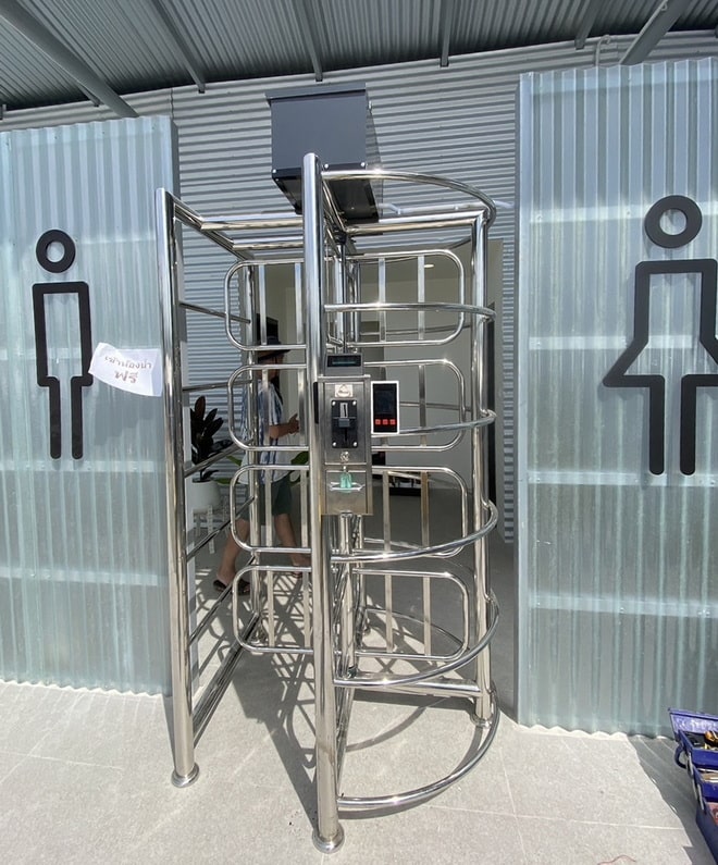 TS-FHT1:Full Height Turnstile สแตนเลส หยอดเหรียญ