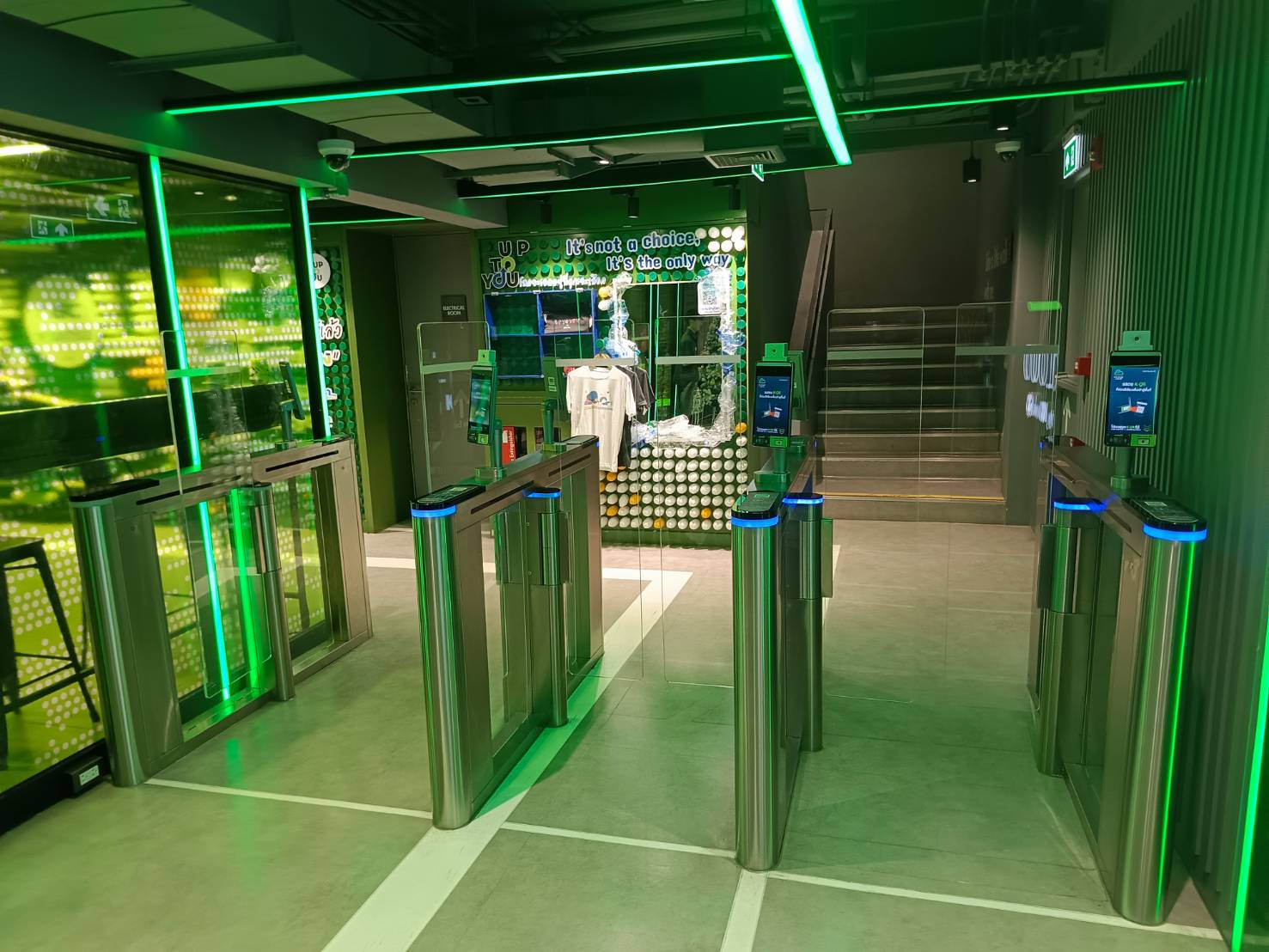 TS-H8008-12A-O:Speed swing gate (OneMovement)