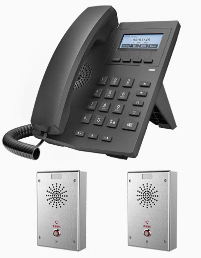 CP-SOS-PK01:Outdoor IP Intercom Set