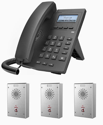 CP-SOS-PK01:Outdoor IP Intercom Set