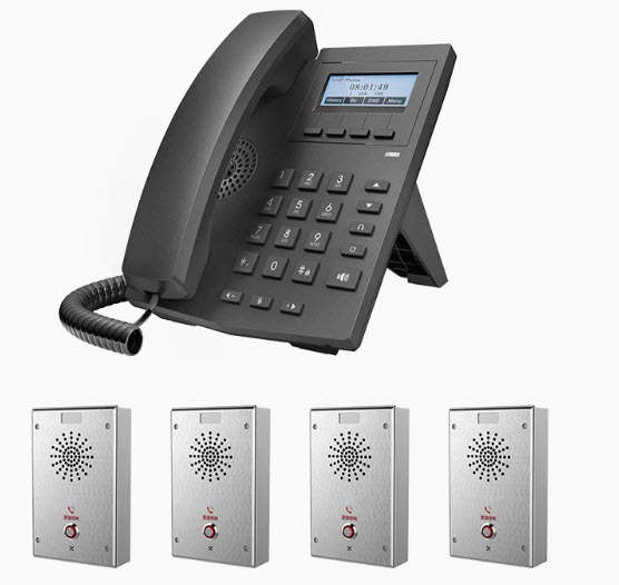 CP-SOS-PK01:Outdoor IP Intercom Set