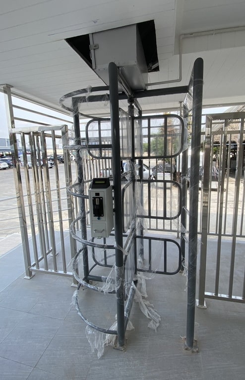 TS-FHT2:Full Height Turnstile เหล็ก หยอดเหรียญ