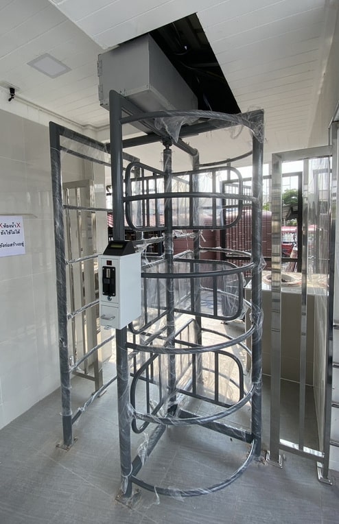TS-FHT2:Full Height Turnstile เหล็ก หยอดเหรียญ