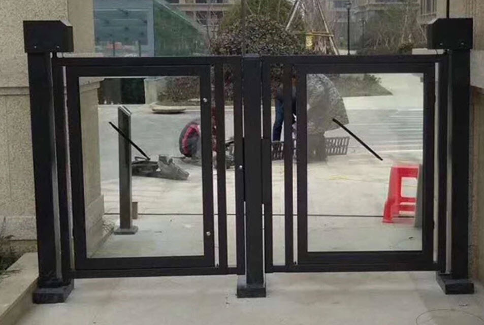ATG-SW03:ประตูสวิง auto swing gate ทางเข้าออก